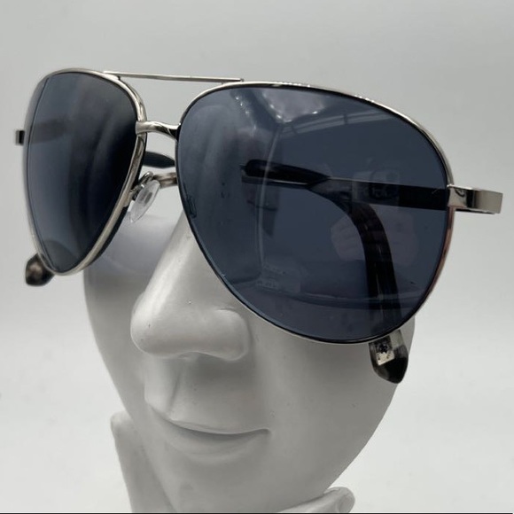 Beverly Hills Polo Cub Silver Pilot Sunglasses Frames BHPC 72 - Picture 3 of 6
